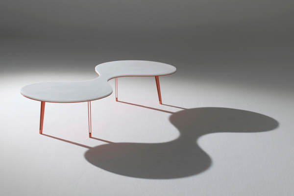 Contemporary Coffee Table - Organic Design "Cells Genesis" Luca Casini Editions - Italy