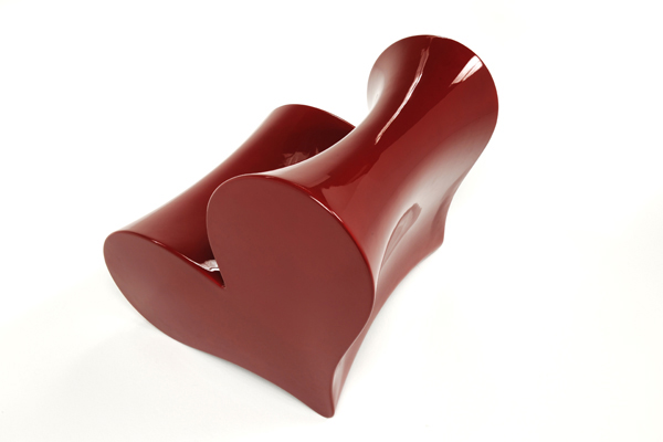 heart chair sculpture luca casini useful icon chair